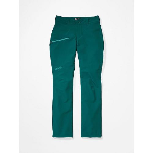 Marmot Scree Softshell Pants For Womens Green HNP924853